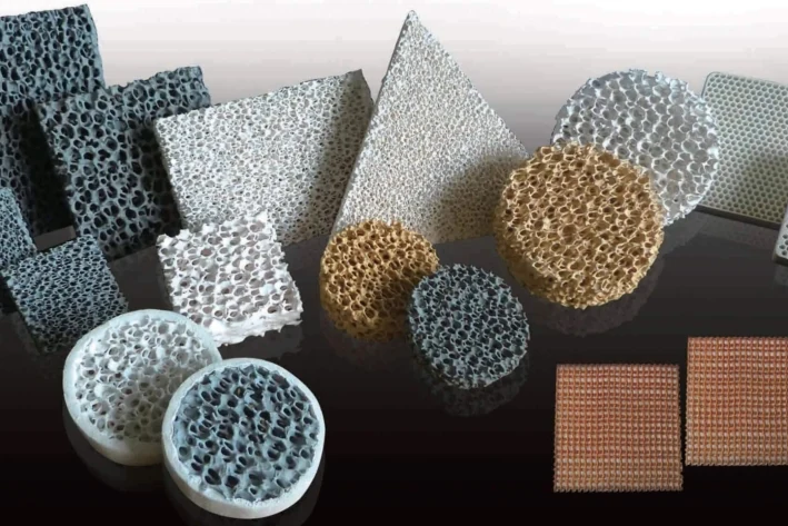 Filtry odlewnicze — ceramiczne filtry piankowe, komórkowe i siatkowe